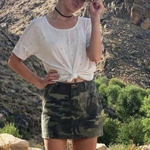 Super Cute Camo Skirt